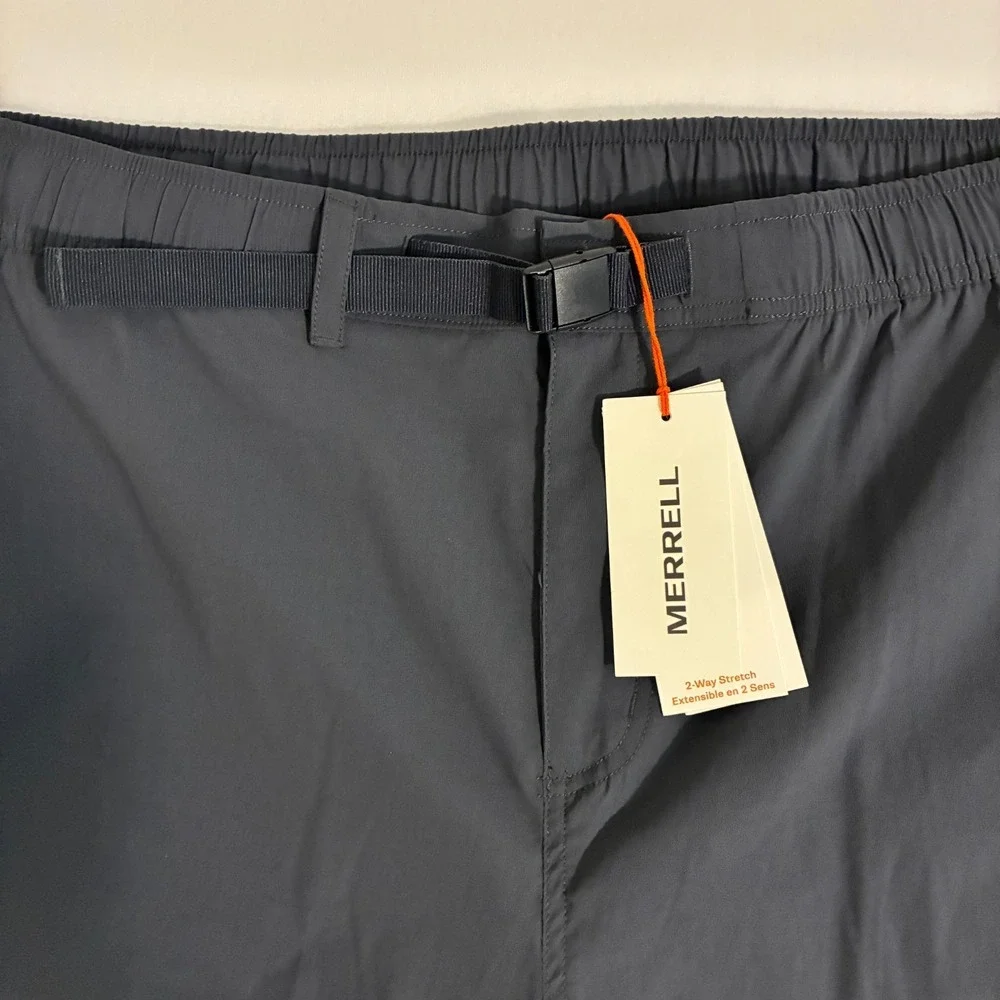 NWT Merrell Hayes Hiker Pants Men Size 42 Belted Outdoor Hiking Stretch Gorpcore